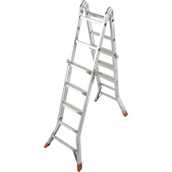 Шарнирная телескопическая стремянка KRAUSE TELEMATIC - фото 17193053