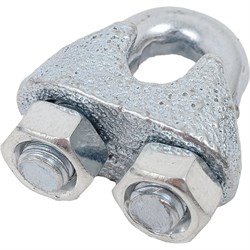 Оцинкованный зажим для стальных канатов vipкрепеж 17804 VIP - фото 17205311