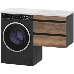 Подвесная тумба под стиральную машину MISTY П-Кол06060-011П2Я - фото 17206536