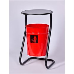 Уличная урна ПРОФМЕТСТИЛЬ 502 - фото 17206830