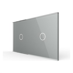 Панель для двух сенсорных выключателей LIVOLO BB-C7-C1/C1-15 - фото 17211647