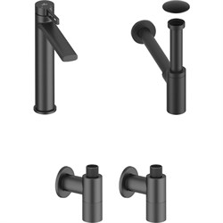 Высокий смеситель для накладной раковины Wellsee ONCE! and forever - фото 17211753