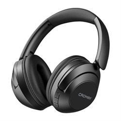 Наушники беспроводные полноразмерные складные раздвижные CROMEX (КРОМЕКС) HP-043B, Bluetooth 5.4, черные, 514119 - фото 17216066