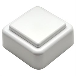 Кнопка звонка МОНОМАХ ВЗ1-01 бел - фото 17217796