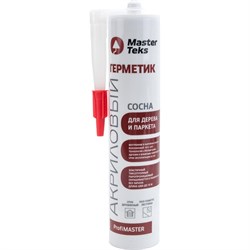 Акриловый герметик для дерева и паркета MasterTeks PROFMASTER - фото 17218921