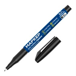 Маркер для любых гладких поверхностей, пленок, стекла, металла, ЧЕРНЫЙ OHP-70, строительный, наконечник 0,7 мм, RABBITEX (РАББИТЕКС), 152658 - фото 17221042