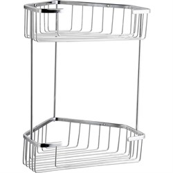 Двухсекционная подвесная полка для ванной комнаты FASHUN A335-1 - фото 17226590