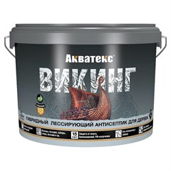 Лессирующий антисептик для дерева Акватекс Викинг 65090 - фото 17227032