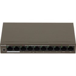 Настольный неуправляемый коммутатор tenda TEF1110P-8-63W - фото 17228315