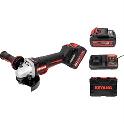 Аккумуляторная болгарка (ушм) KEYANG DG20BLH-125PV (Set) - фото 17229516