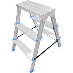 Комбинированная двухсторонняя стремянка LadderBel STR2-ST-3 - фото 17238827