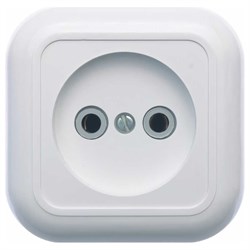 Одноместная розетка Кунцево-Электро ВАЛЕНТИНА РА10-266 - фото 17238838