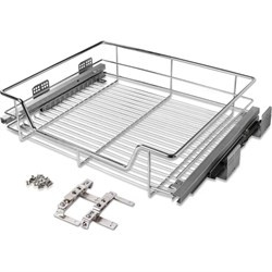 Выдвижная одноуровневая корзина Jet S155A.800CPJ99 - фото 17239095