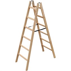 Деревянная двусторонняя стремянка-ходули Алюмет WD1206 - фото 17239199