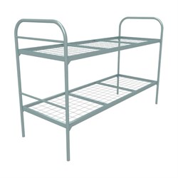 Металлическая двухъярусная кровать SAMGRUPP ''бюджет + 2'' - фото 17241023