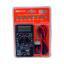 Цифровой мультиметр TDM МастерЭлектрик М-830В - фото 17243301