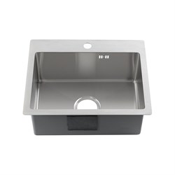 Врезная квадратная мойка Melana r5040h profline - фото 17246640