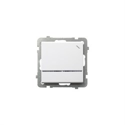 Одноклавишный переключатель Ospel Sonata - фото 17259366