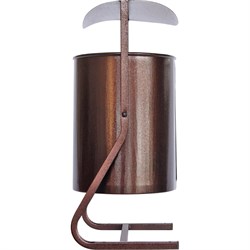 Металлическая круглая урна Комплект-Агро КА7614 - фото 17266232