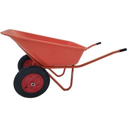 Двухколесная строительная тачка LWI LWI150х2PROFI - фото 17266332