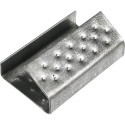 Оцинкованная пряжка для ПП ленты 15 мм Кордленд KREP-00173 - фото 17288052