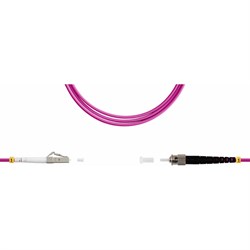 Симплексный оптический патч-корд TopLan PC-TOP-OM4-LC/P-ST/P-1.5 - фото 17288790