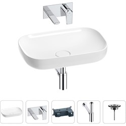 Раковина для ванной Wellsee Croquis - фото 17289096