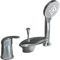 Смеситель на борт ванны ORANGE Iris - фото 17290722