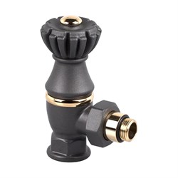 Угловой запорный клапан для радиатора SR Rubinetterie Liberty - фото 17293187