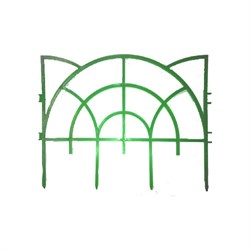 Декоративный заборчик Дачная мозаика Роккоко - фото 17293331