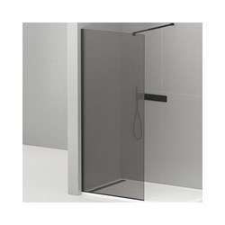 Душевая перегородка Cezares LIBERTA-L-1-120-120-GR-NERO - фото 17294112