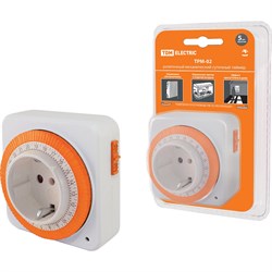Суточный розеточный таймер TDM ELECTRIC ТРМ-02 - фото 17294945