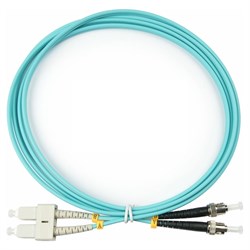 Дуплексный оптический патч-корд TopLan DPC-TOP-OM3-SC/P-ST/P-0.5 - фото 17295066