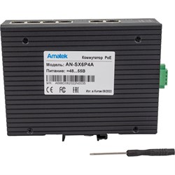 Коммутатор Amatek AN-SX6P4A - фото 17295449