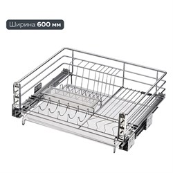 Выкатная корзина-сушка для посуды LEMAX PROF SND-03-600 - фото 17296803