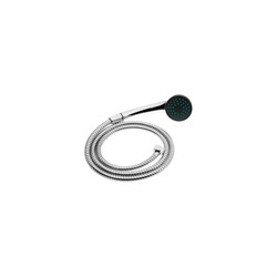 Набор для душа ZEIN шланг 150 см, гайки пластик, лейка 1 режим - фото 17298291