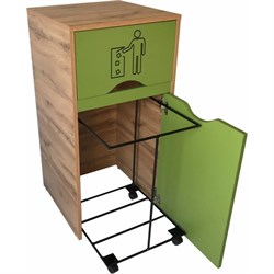 Мусорный контейнер для фудкорта ИП Маковчик Оди 1000 - фото 17298375