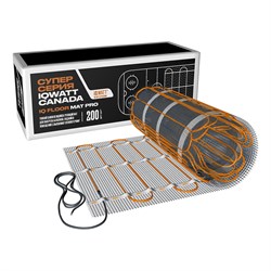 Тонкий самоклеящийся греющий мат для помещений с повышенными теплопотерями IQWATT IQ FLOOR MAT PRO - фото 17301182