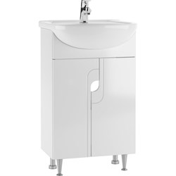 Тумба под умывальник Айсберг Уют 50 Лилия - фото 17301808