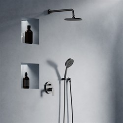 Встраиваемая душевая система Damixa Apollo черный - фото 17303235