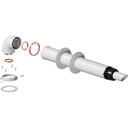 Комплект дымохода KRATS АНТИЛЕД 60/100 - 1000мм (Bosch, Buderus, Navien S/C/E, Baxi Nova/Classic, Federica Bugatti, Baltur, - фото 17304646