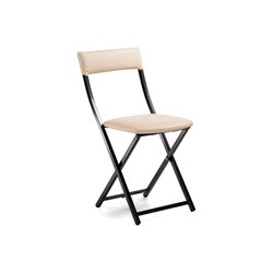 Стул Woodville Elevis ваниль крап / темный мусс - фото 17306048