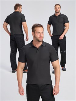 Рубашка поло ProfLineBase (тк.Пике,180), серый/2 - фото 17322172