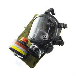 Противогаз промышленный Бриз-3301 (ППФ) А2В2Е2 с маской ППМ-88 (с размерами) - фото 17329222