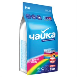 Стиральный порошок автомат для цветного белья 9кг ЧАЙКА "Северное сияние", СОНЦА Бела, 86470 - фото 17336136