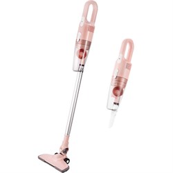 Пылесос вертикальный KITFORT KT-586-3, потребляемая мощность 600 Вт, циклонный фильтр 1,2 л, розовый - фото 17338738