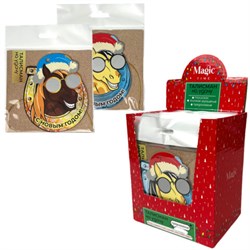 Елочное украшение 10 см, "Новогодняя лошадка" со скретч-слоем и предсказаниями, 95241 - фото 17338845