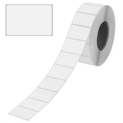 Термоэтикетки ТОП, 30х20 мм, 2000 этикеток в ролике, прозрачная подложка из пленки, 114494 - фото 17342762