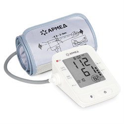 Тонометр АРМЕД YE660E, диапазон давления 0-280 мм рт. ст., диапазон пульса 40-200 уд/мин, автоматический, без поверки, 1977801 - фото 17342905