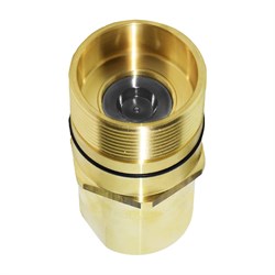 БРС TITAN LOCK серия W резьбовая, ниппель, 1 1/2in, латунь, резьба NPT TL12WMN - фото 17552394